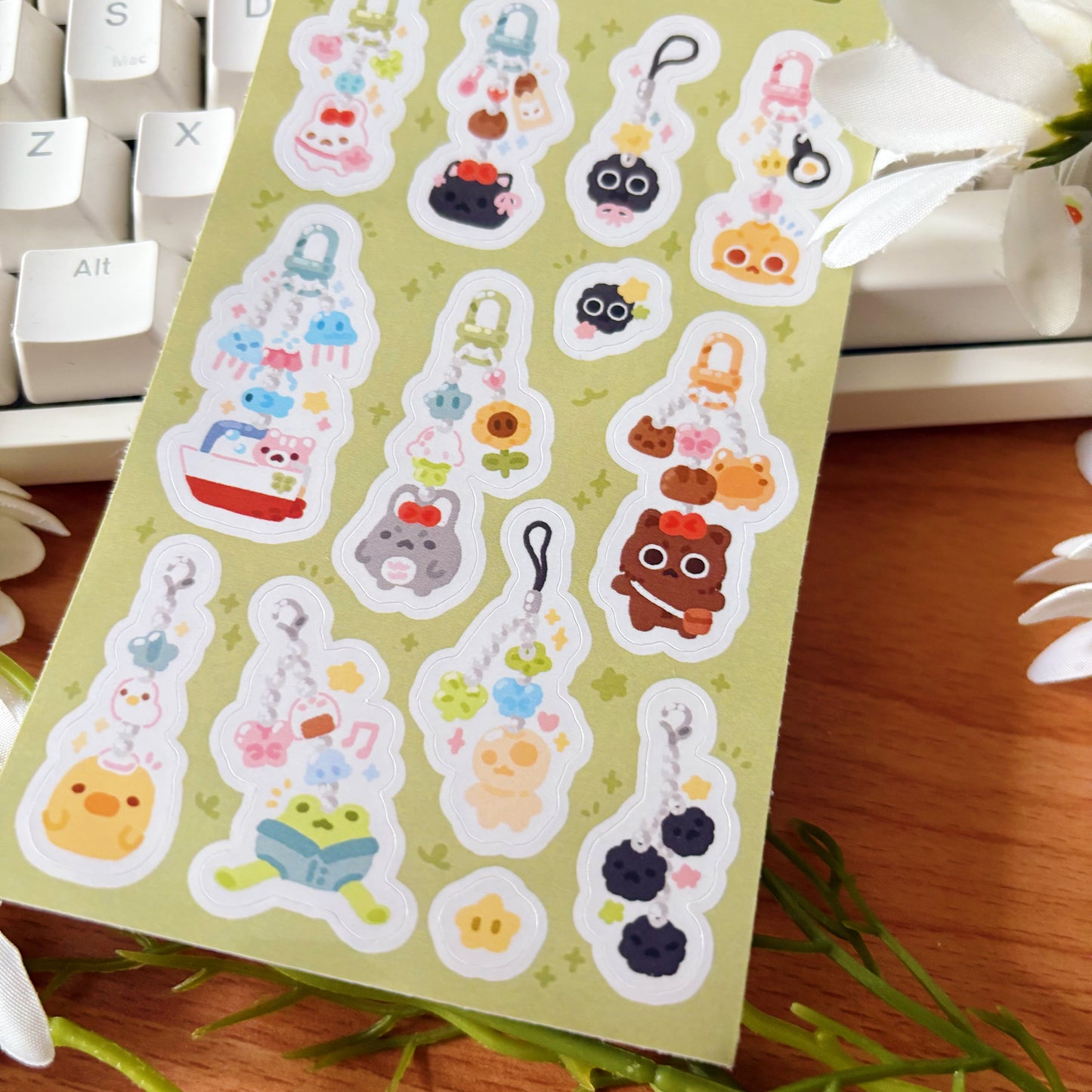 Cozy Trinkets Glossy Sticker Sheet