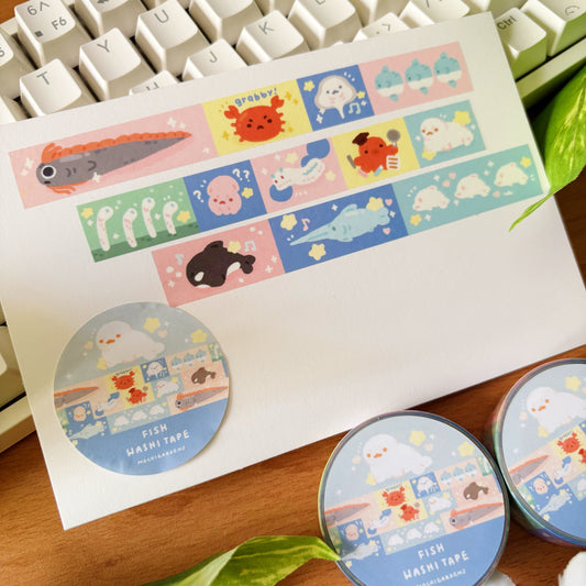 Fish Washi Tape