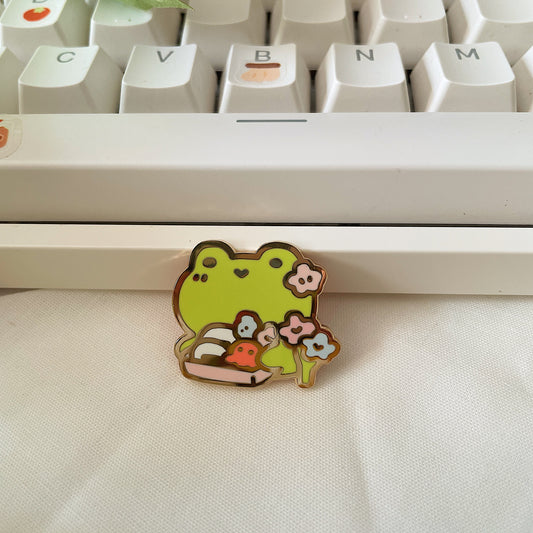 Bento Enamel Pin