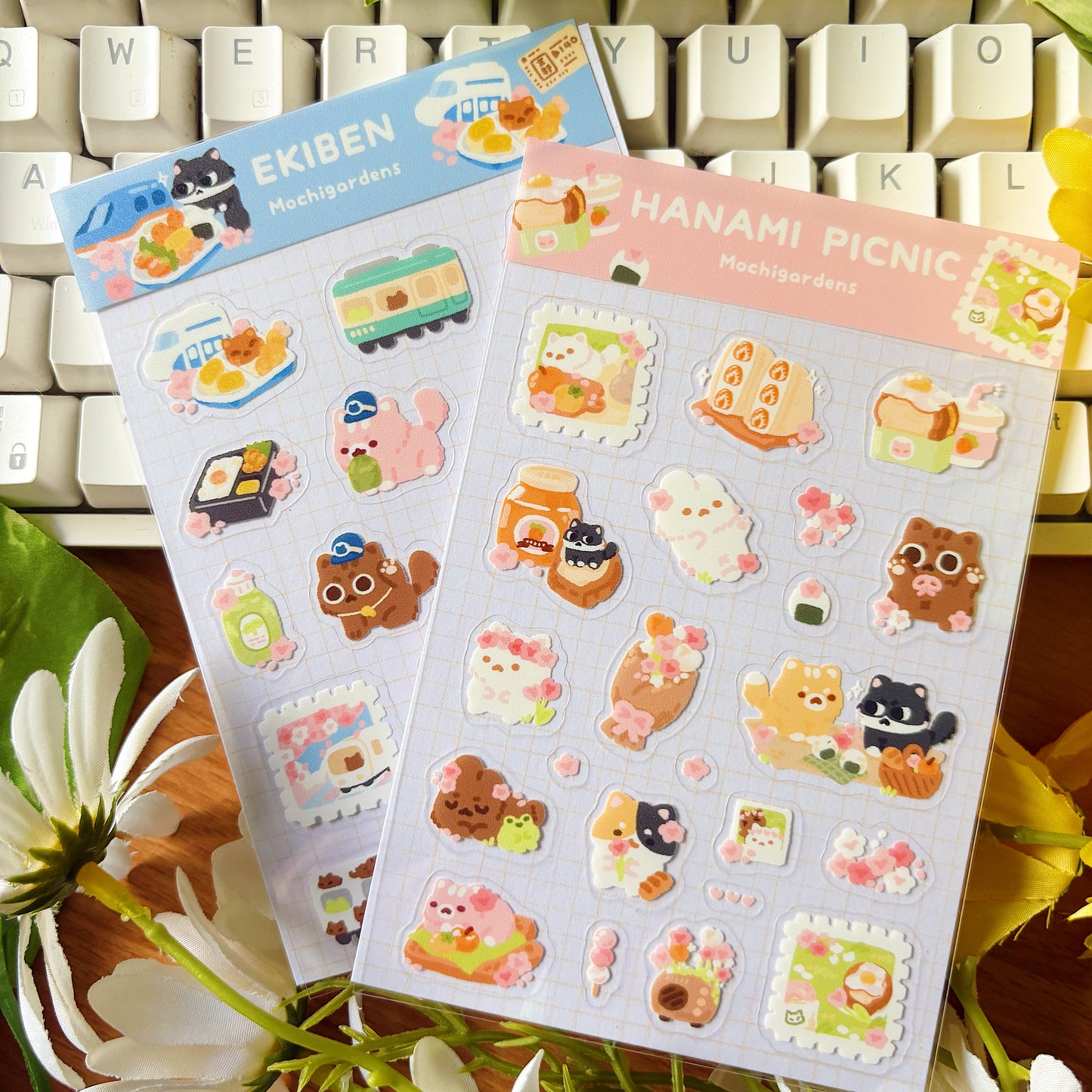Ekiben Transparent Sticker Sheet