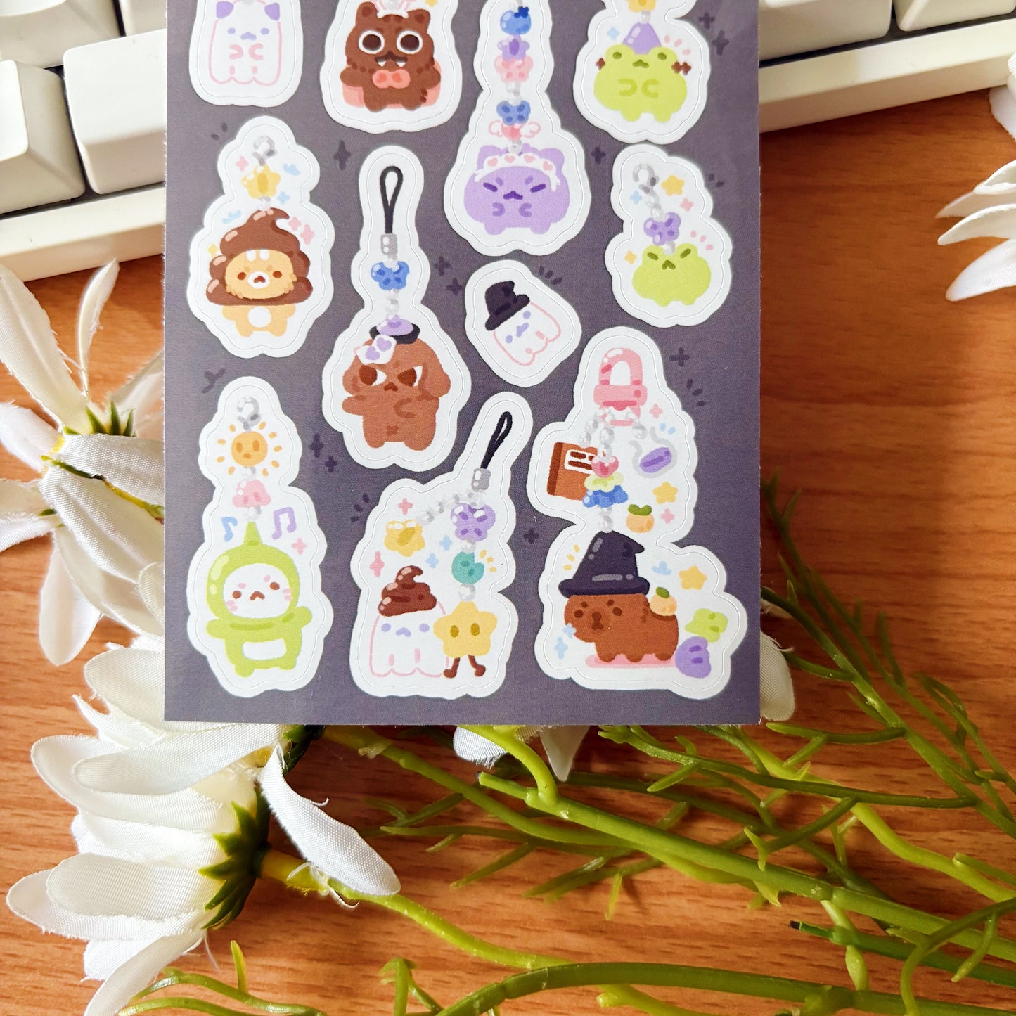 Spooky Trinkets Glossy Sticker Sheet