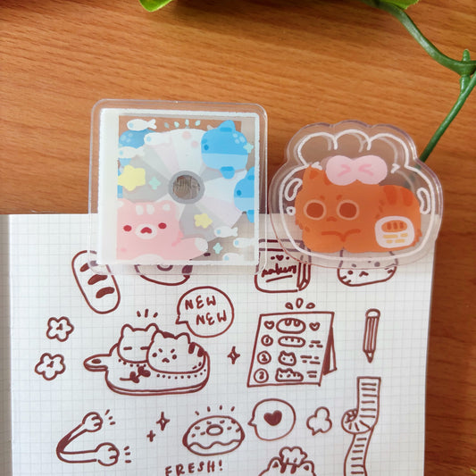 Assorted Acrylic Clips