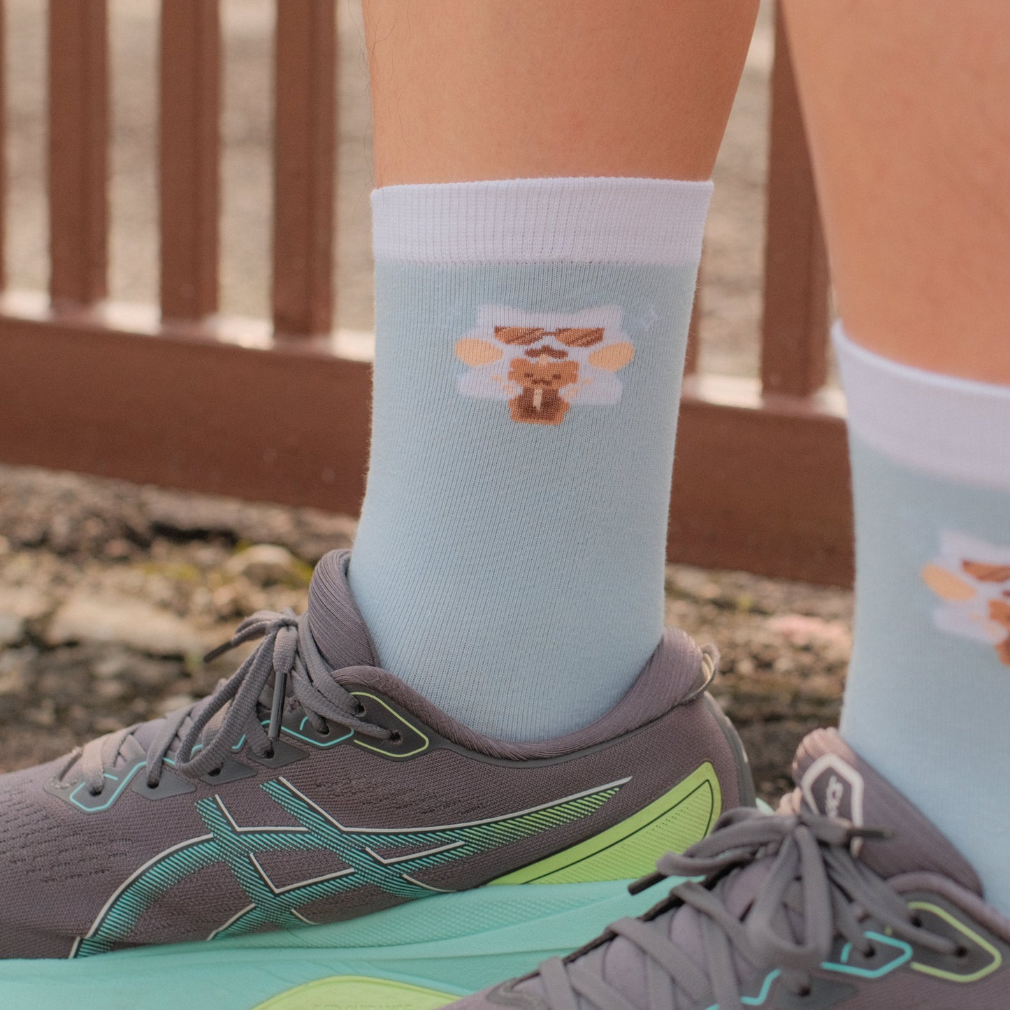 Matchy Boba Couple Socks