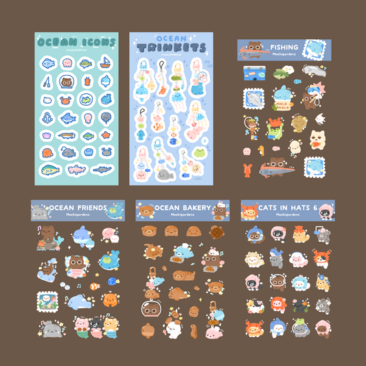 Ocean Sticker Bundle