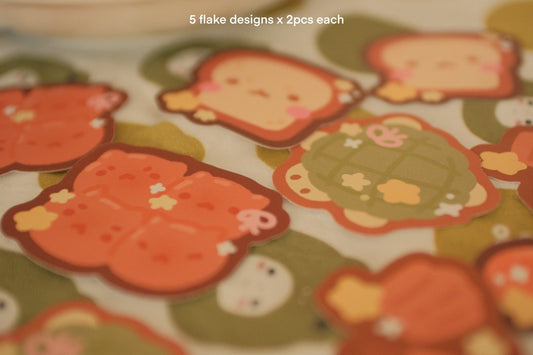 Bread Tin Can and Sticker Set *B GRADE*