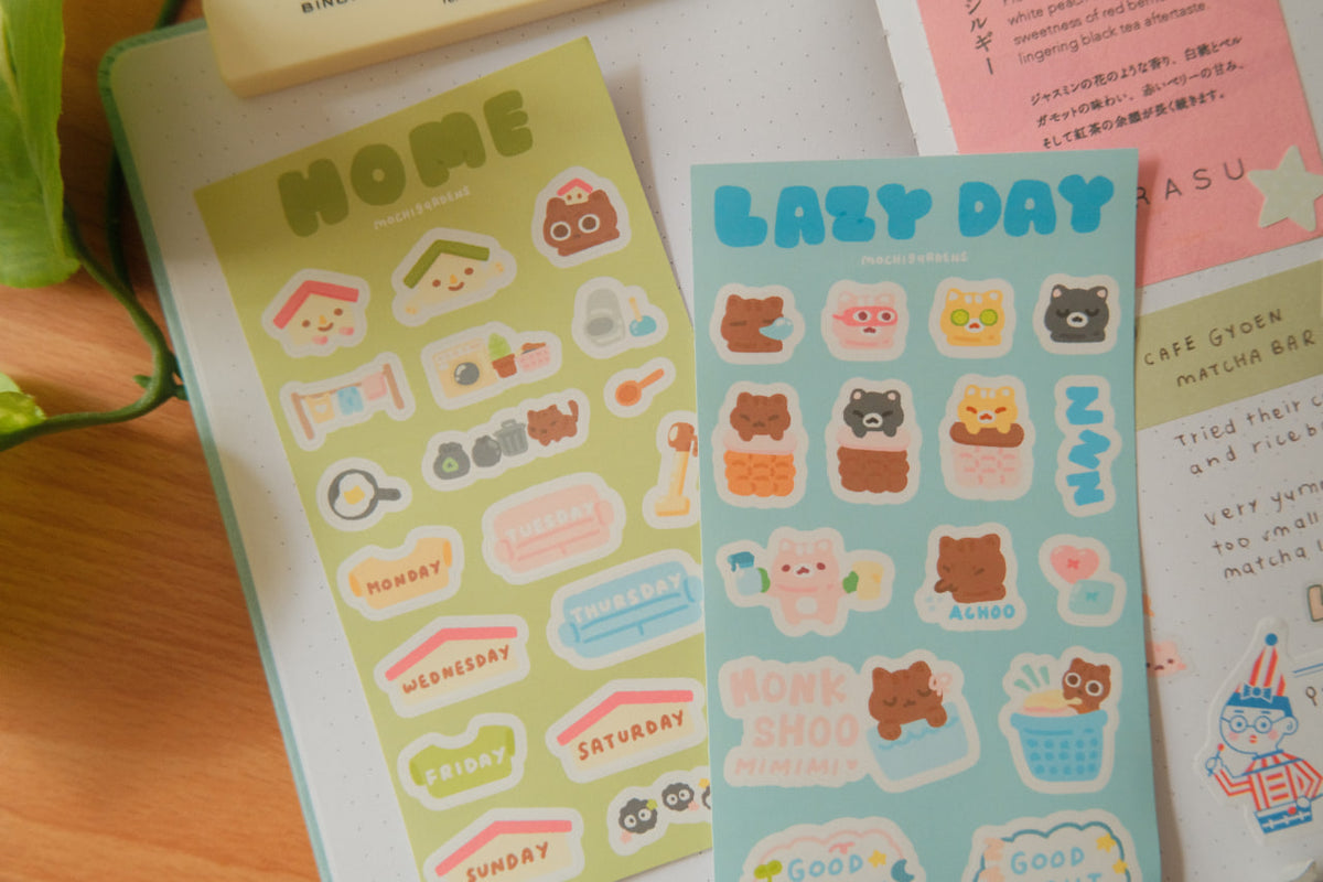 Blue A5 Journal (Comes with 2 exclusive sticker sheets)