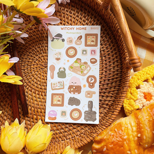 Witchy Home Sticker Sheet