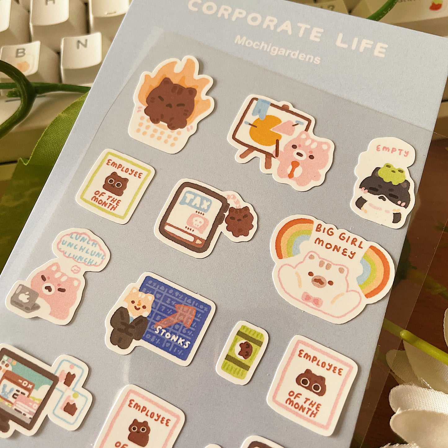 Corporate Life Sticker Sheet