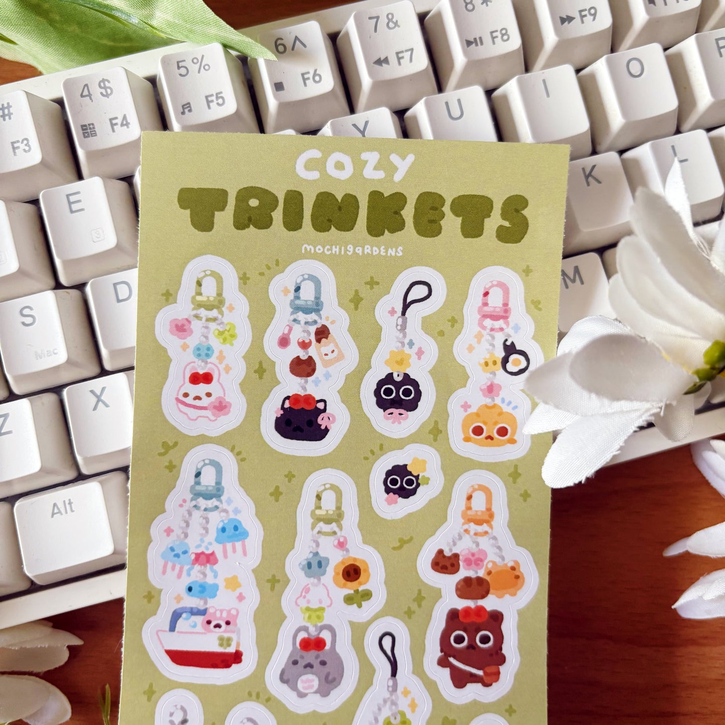 Cozy Trinkets Glossy Sticker Sheet