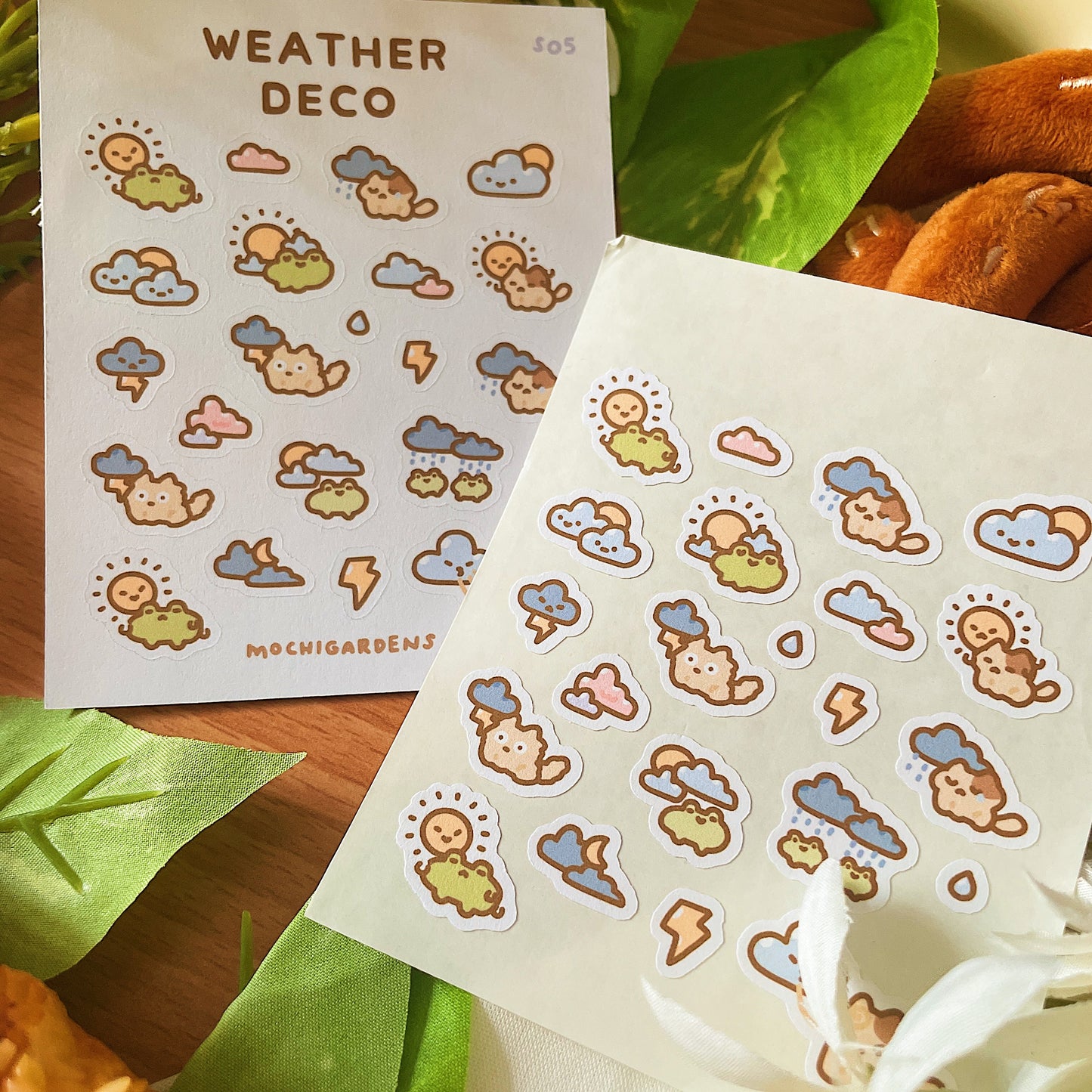 Weather Deco Sticker Sheet