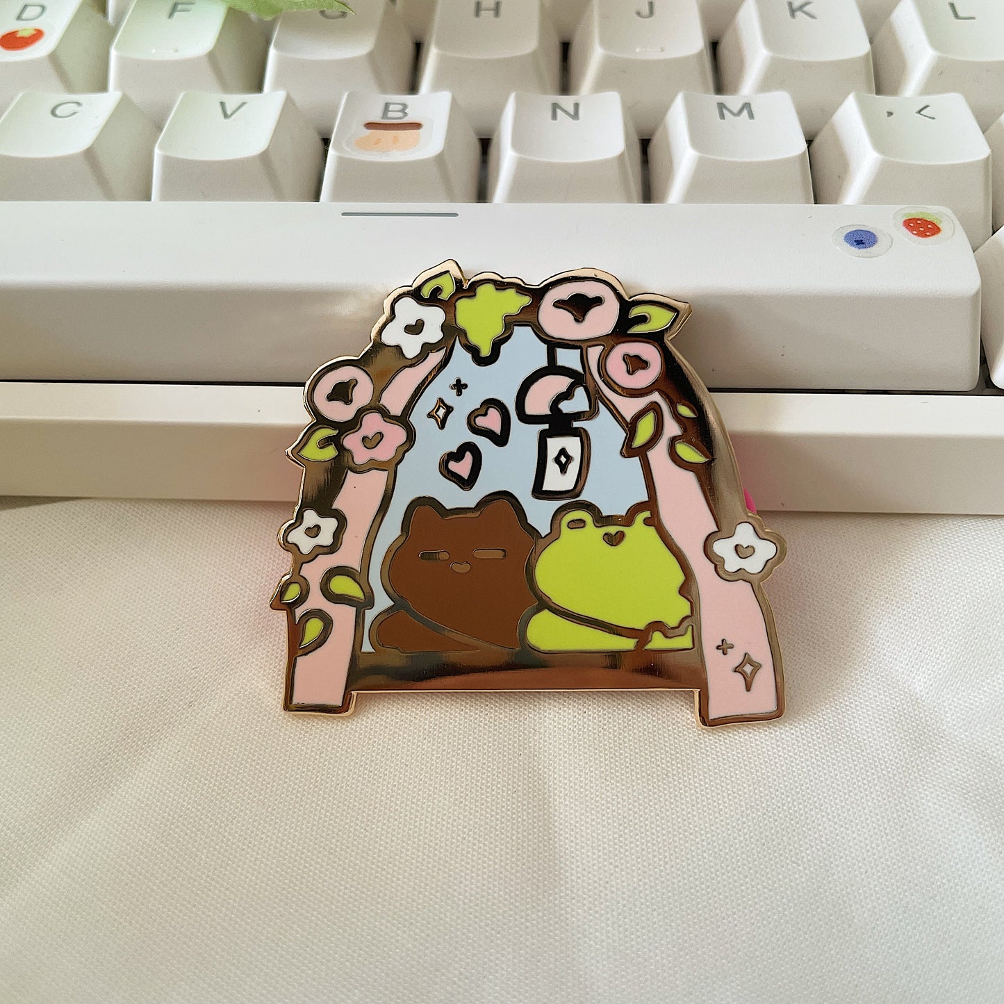 Window Enamel Pin