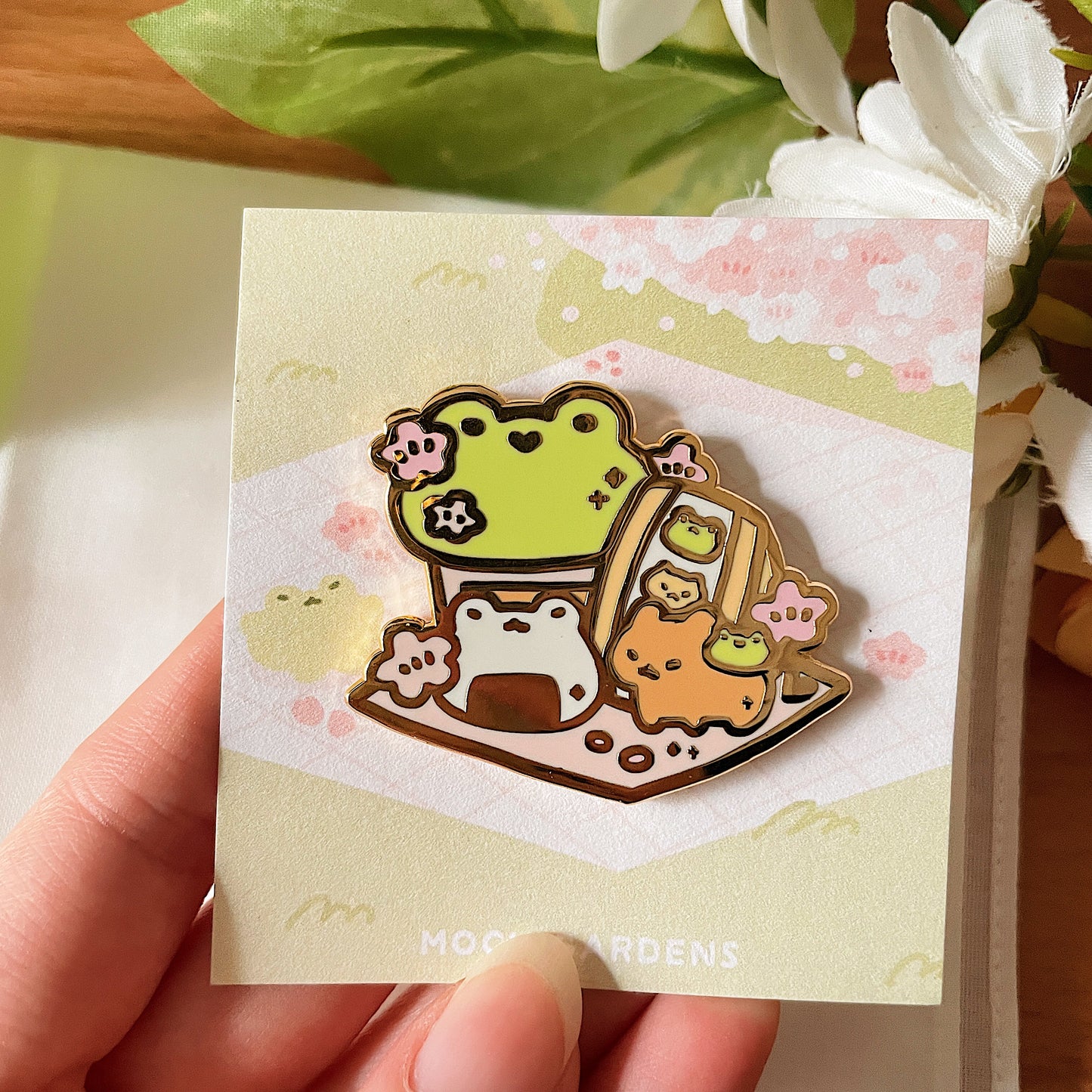 Smol Picnic Spread Enamel Pin