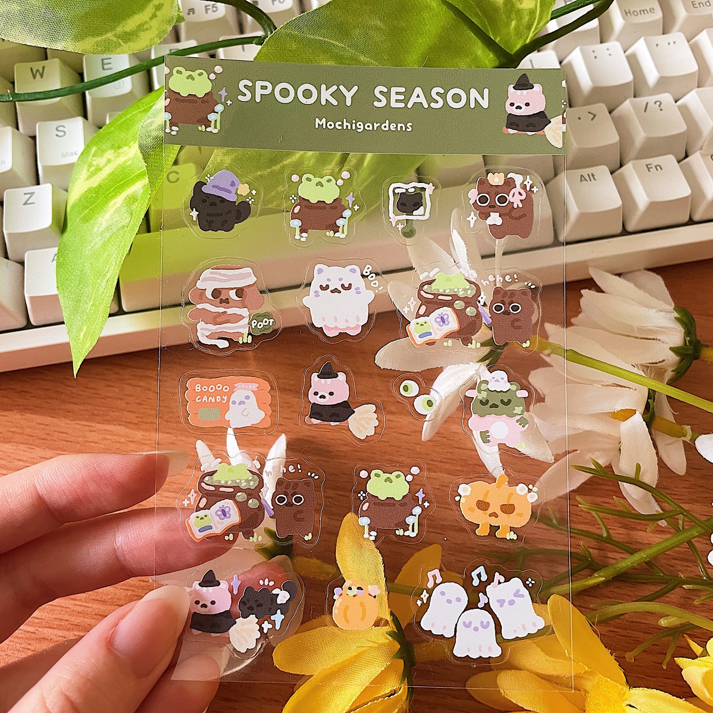 Spooky Season Sticker Sheet