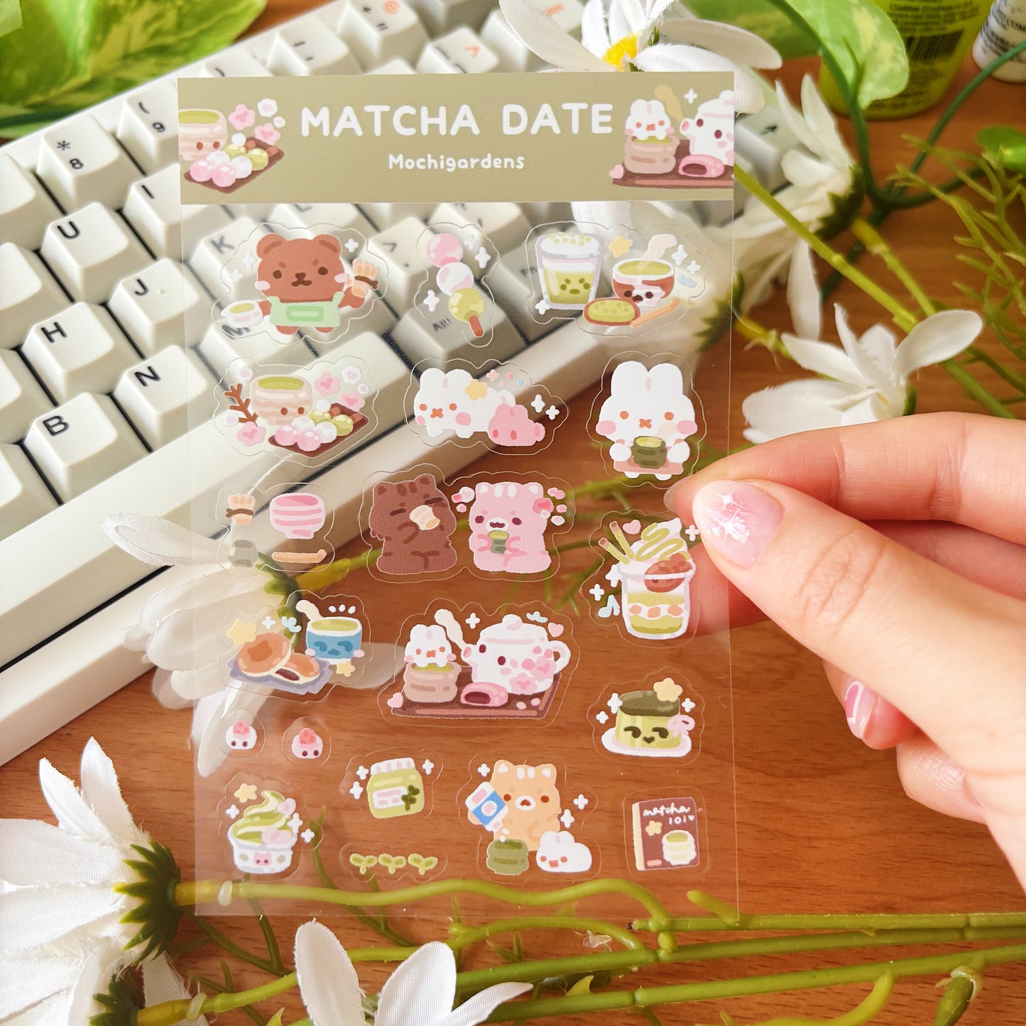 June Update Transparent Sticker Bundle