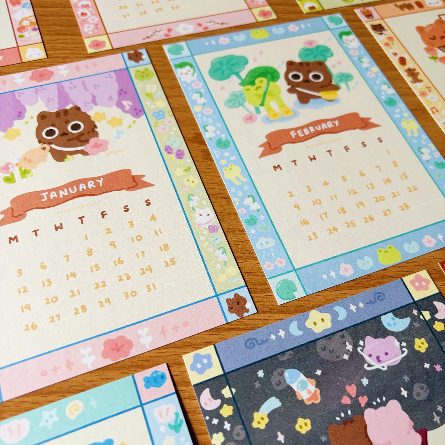 2026 Calendar Print Set (B Grades)