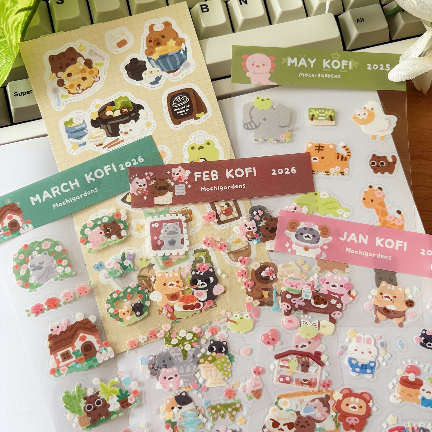 Ko-Fi Sticker Bundle A