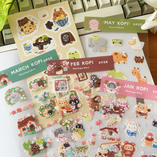 Ko-Fi Sticker Bundle A
