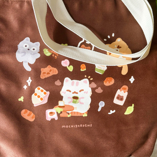 Kitty Cafe Tote Bag