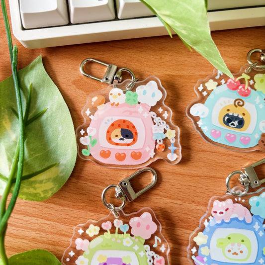 Gacha Pocket Pet Keychain