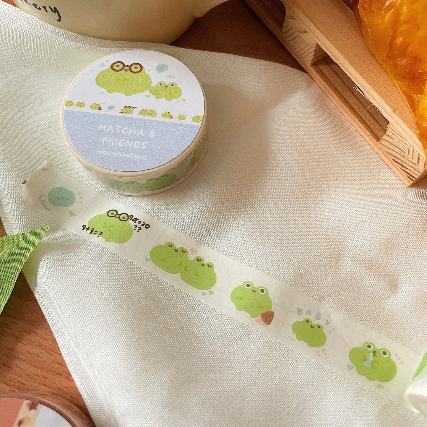 Matcha & Friends Washi Tape