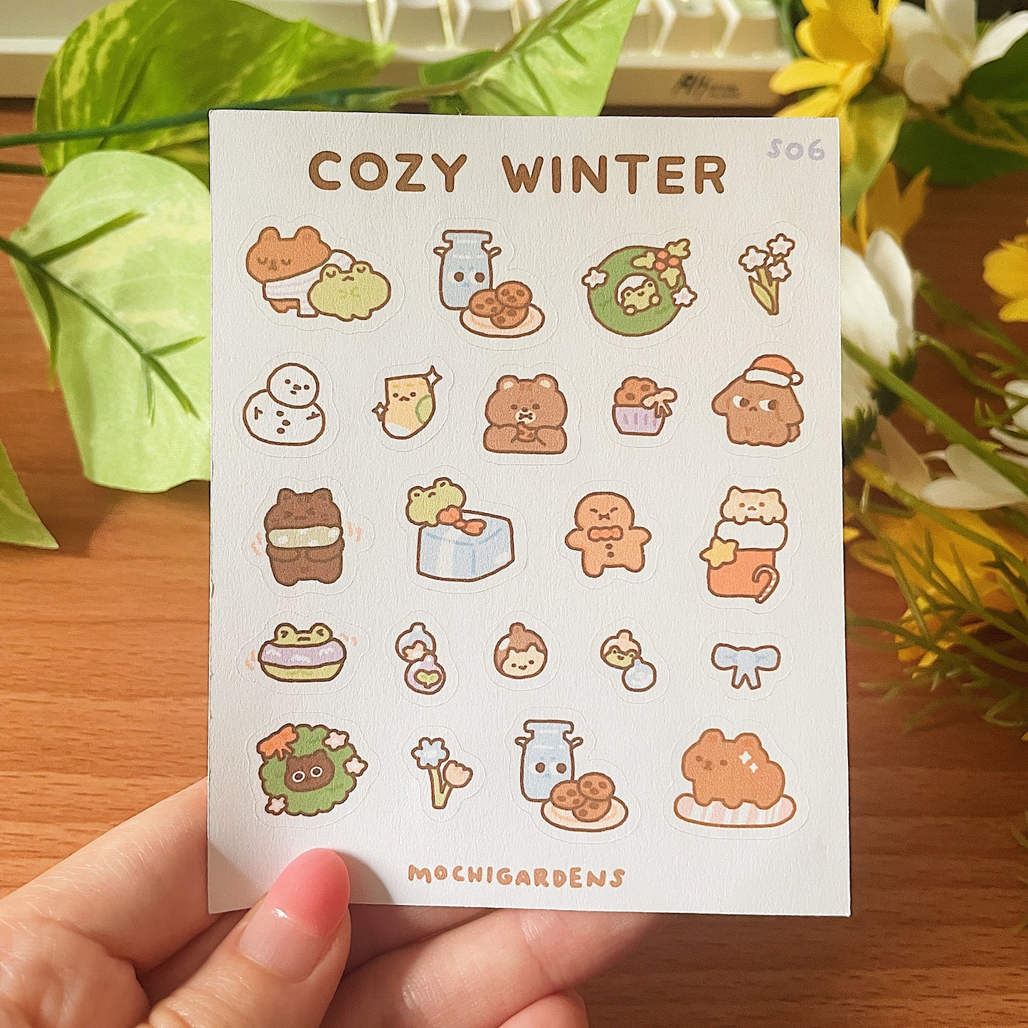 Cozy Winter Sticker Sheet