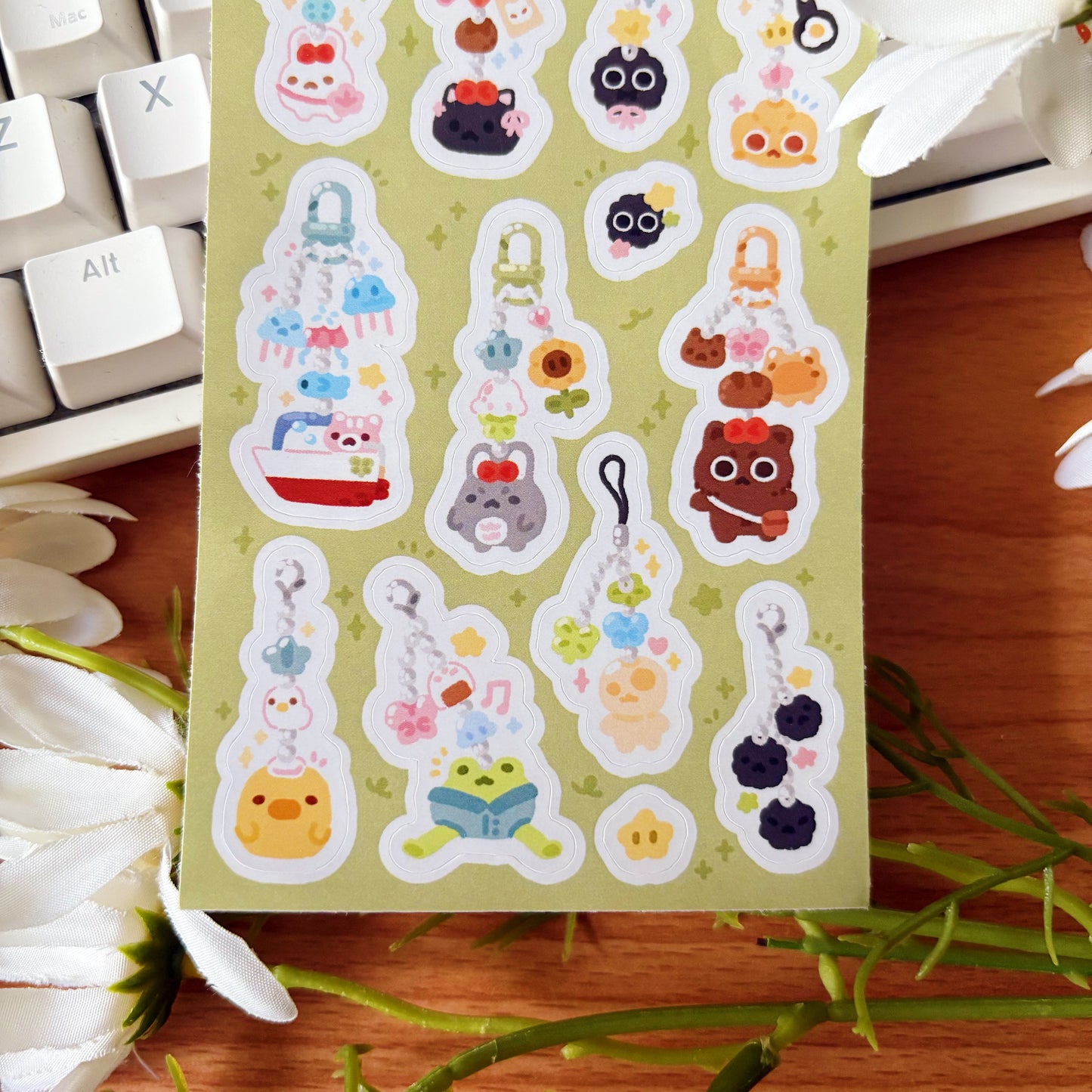 Cozy Trinkets Glossy Sticker Sheet