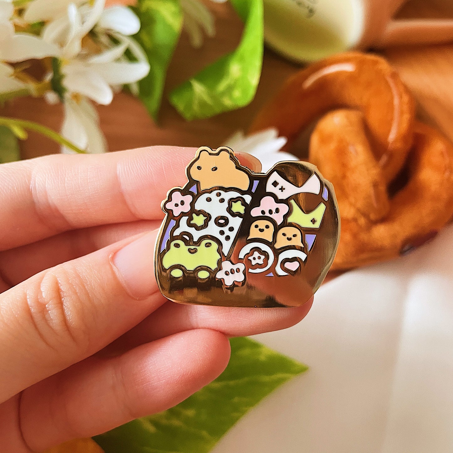 Sakura Bento Enamel Pin