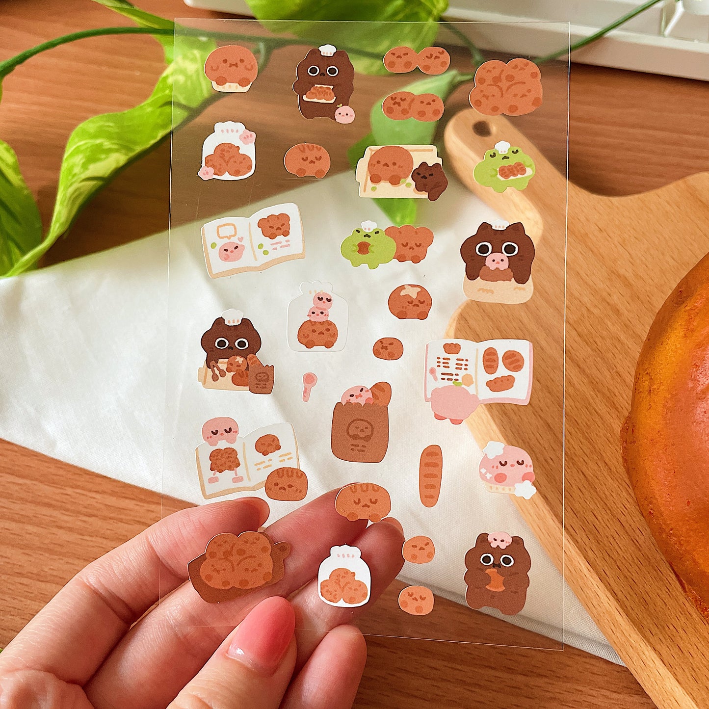 Smol Bakery Transparent Sticker Sheet