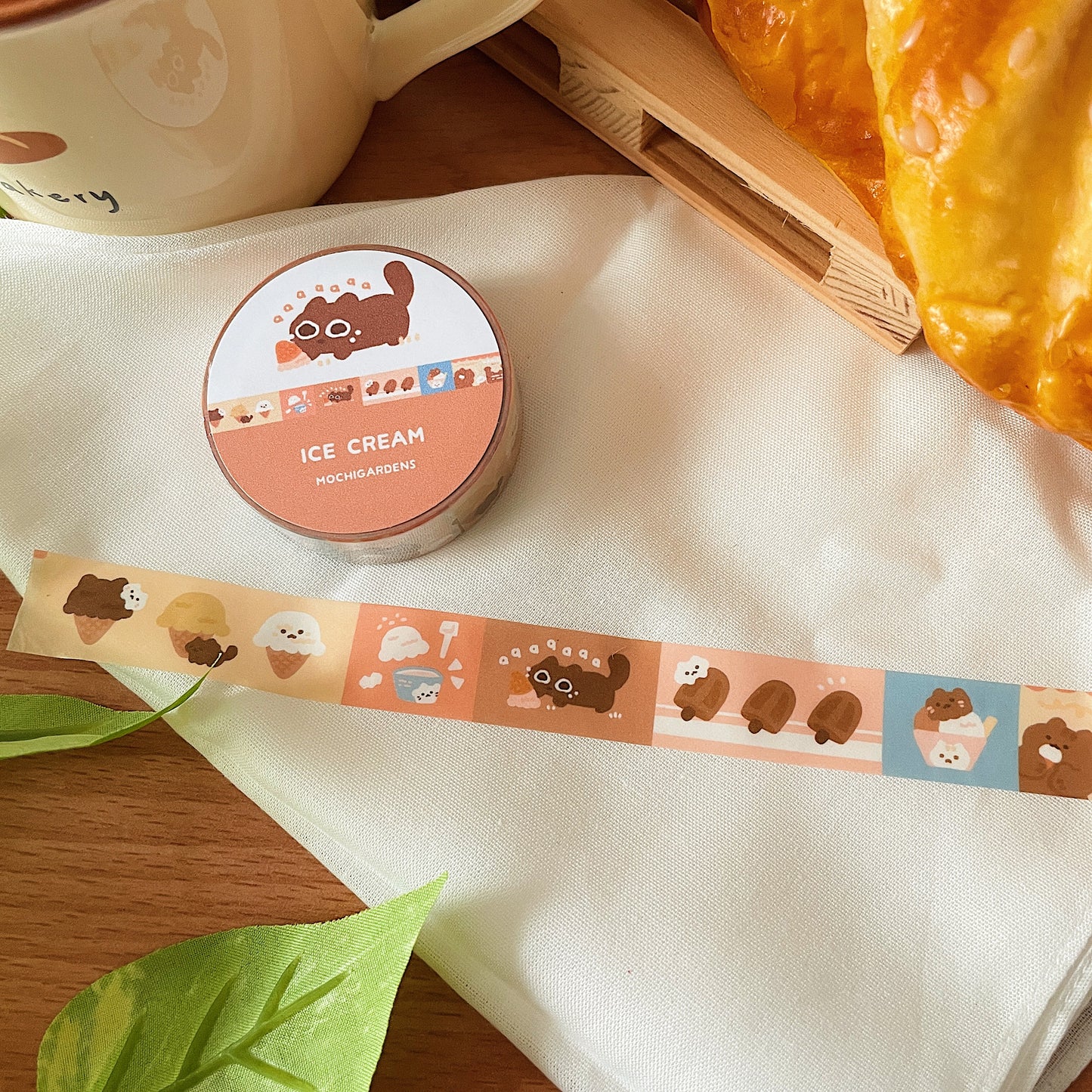 Ice Cream Cats Washi Tape