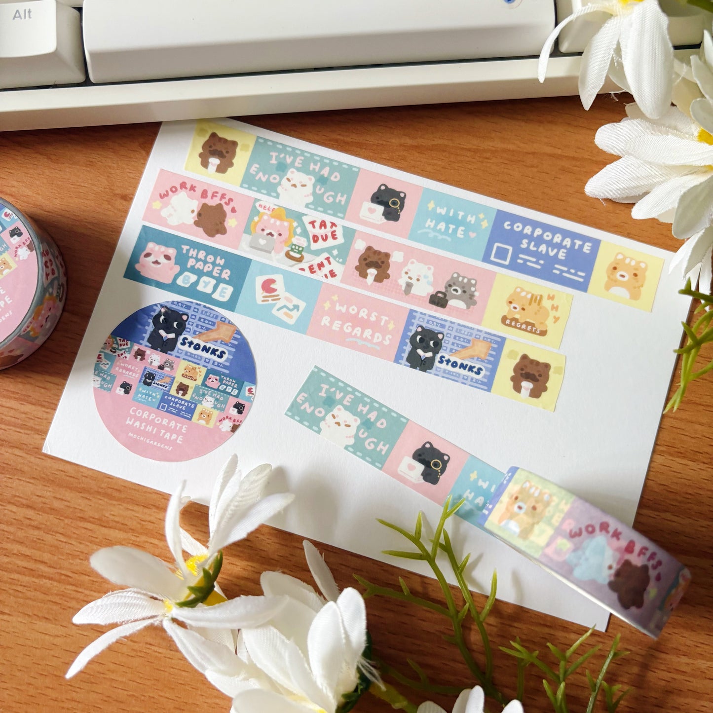 Corporate Life Washi Tape