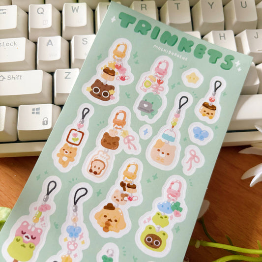 Trinkets Glossy Sticker Sheet
