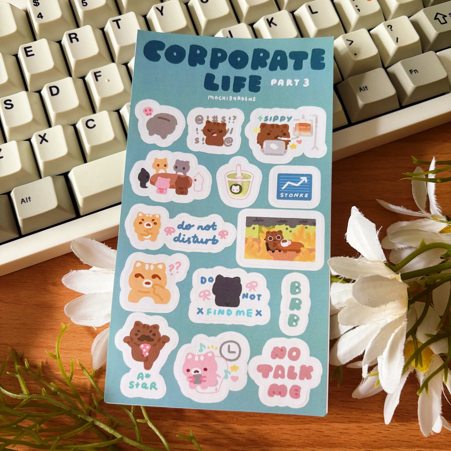 Corporate Life Part III Vinyl Sticker Sheet