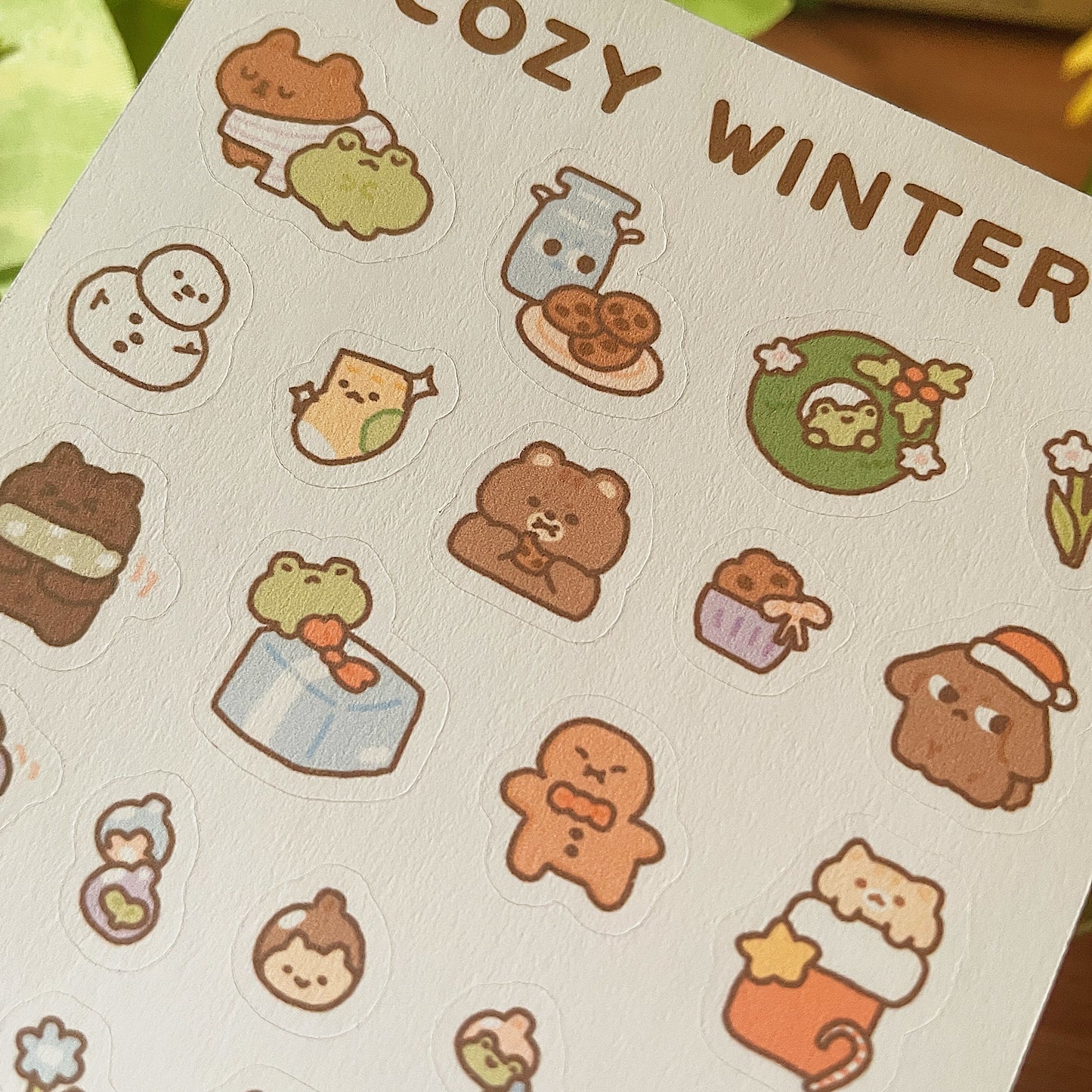 Cozy Winter Sticker Sheet