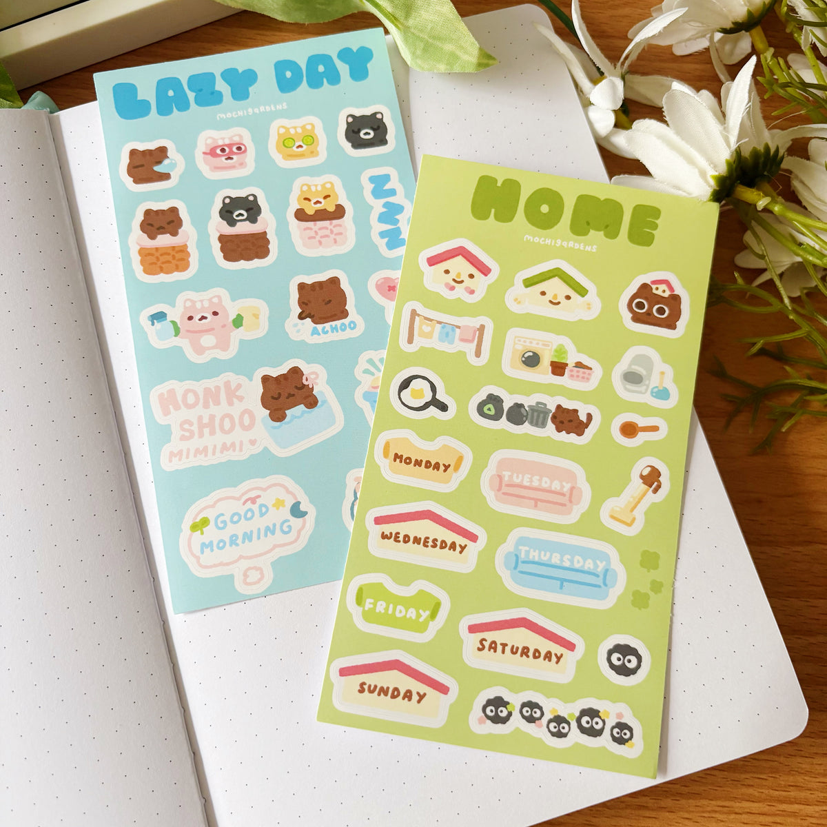 Blue A5 Journal (Comes with 2 exclusive sticker sheets)