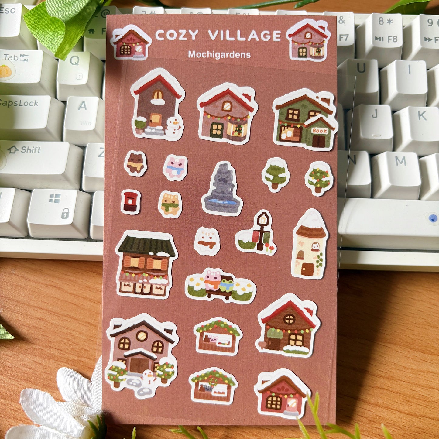 Cozy Village Sticker Sheet