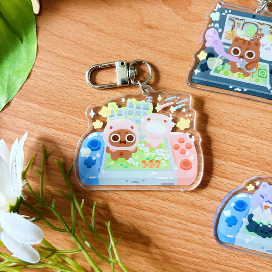 Gacha Game Keychain