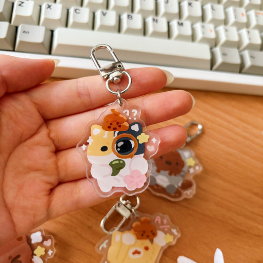Gacha Poopy Keychain