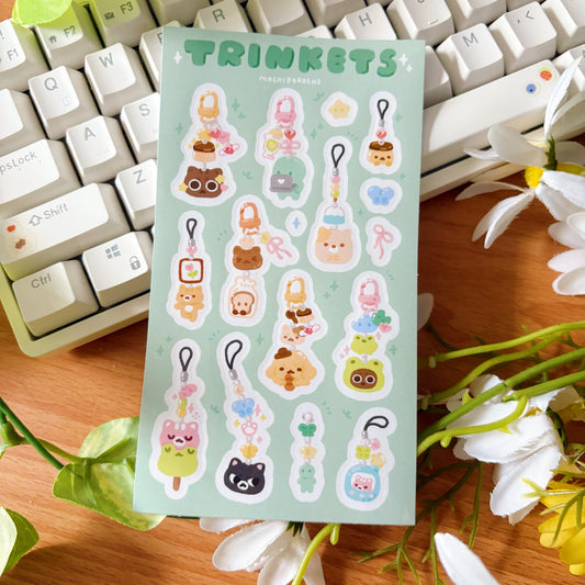 Trinkets Glossy Sticker Sheet