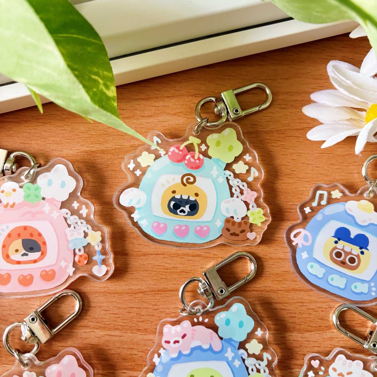 Gacha Pocket Pet Keychain