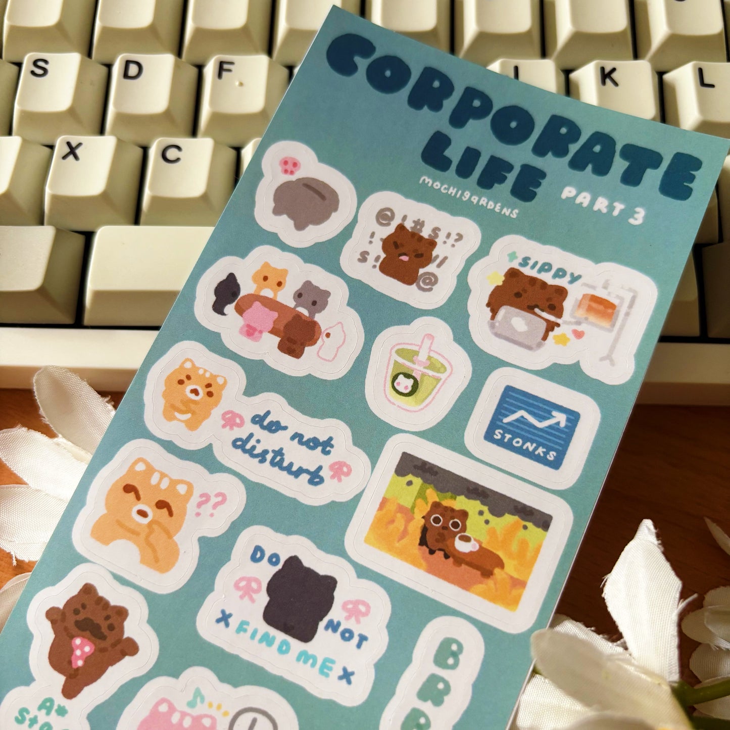 Corporate Life Part III Vinyl Sticker Sheet