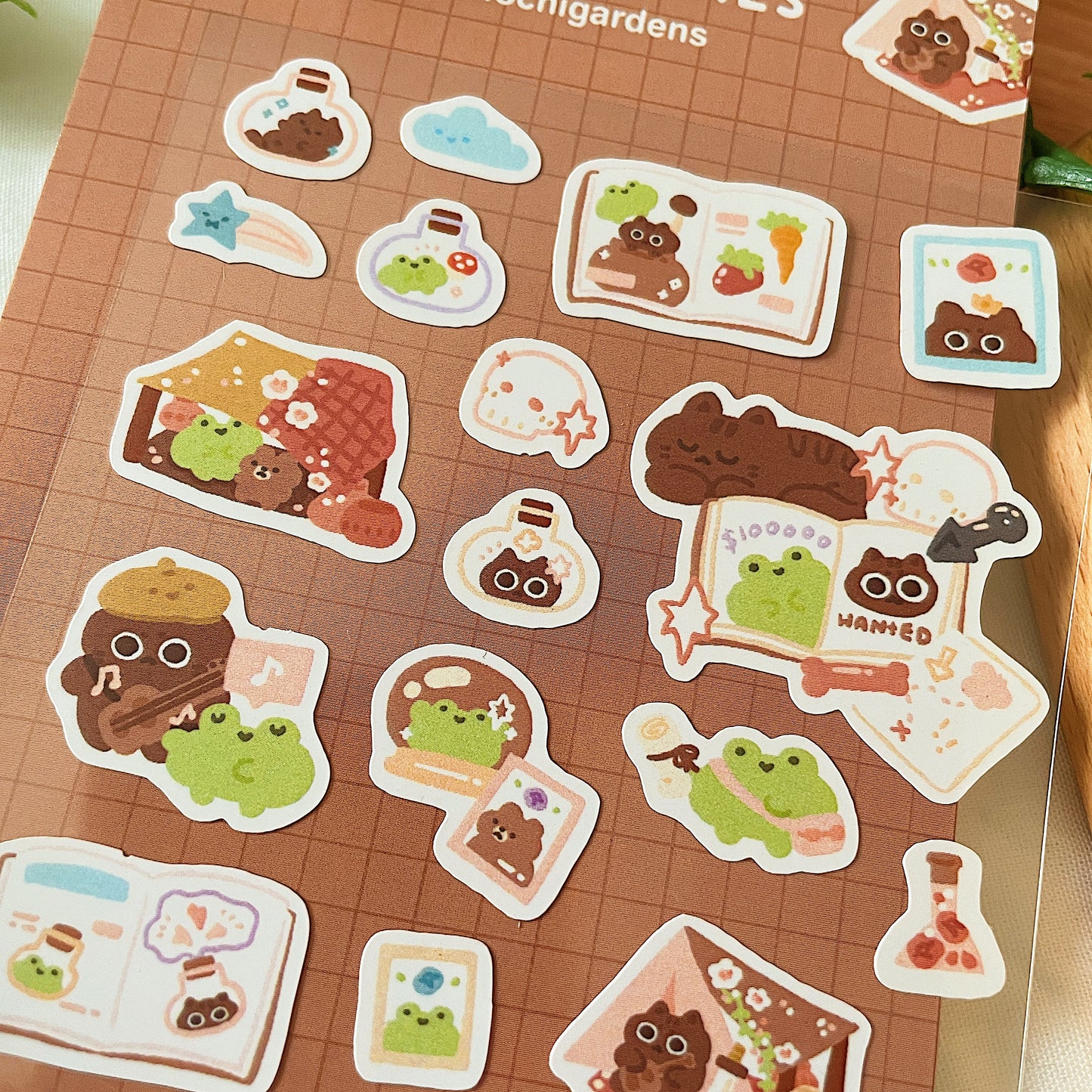 Dungeon Adventures Transparent Sticker Sheet *DISCOUNTED