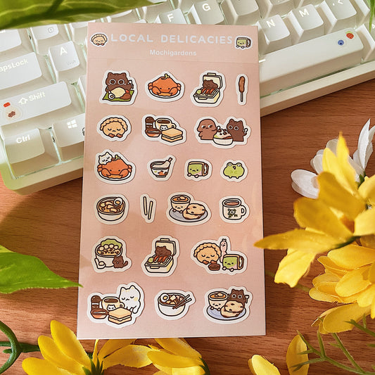 Local Delicacies Sticker Sheet