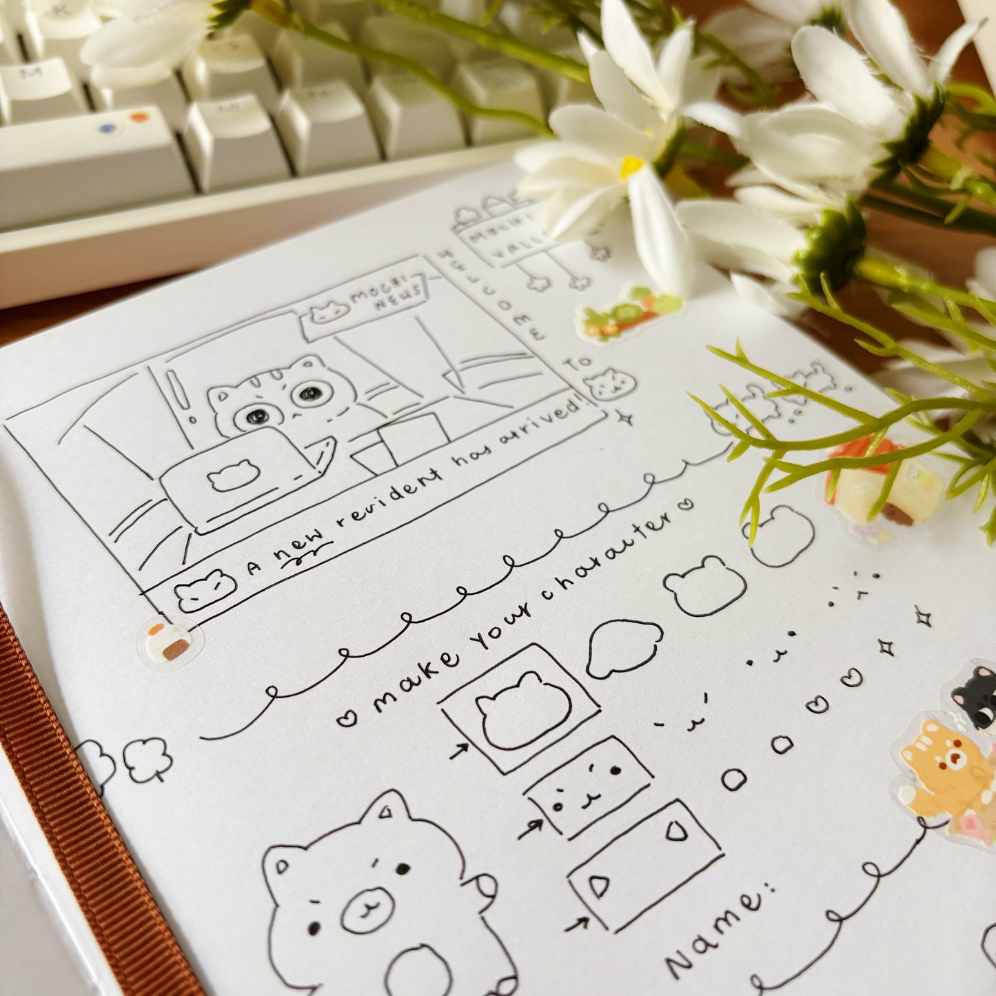 A5 Journal (Comes with 2 exclusive sticker sheets)