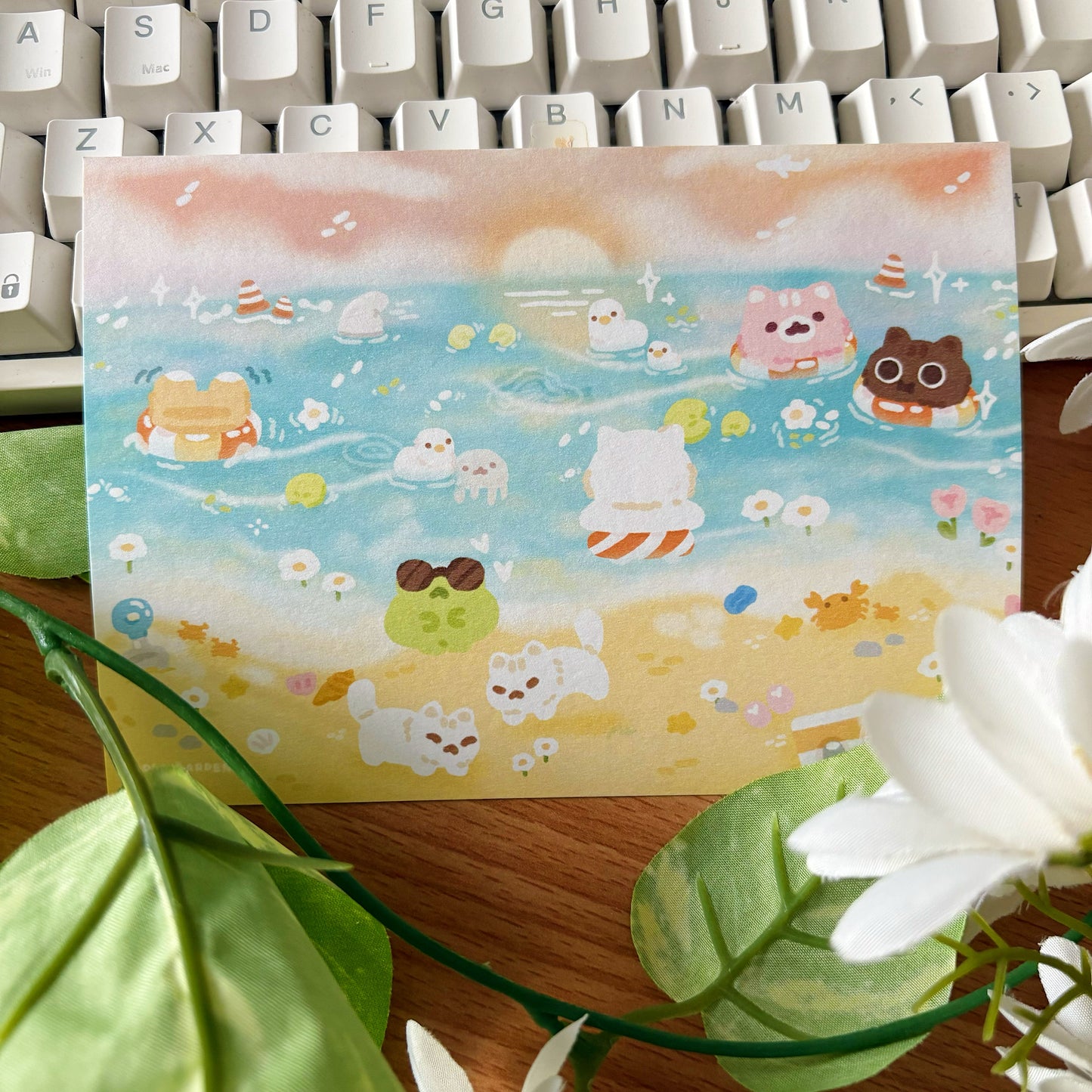 December Ko-Fi Sticker Sheet + Print Set - Travel (Also available individually)