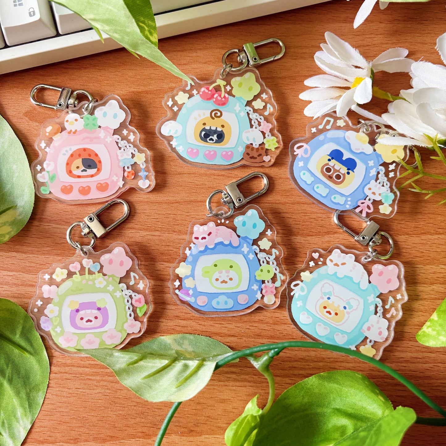 Gacha Pocket Pet Keychain