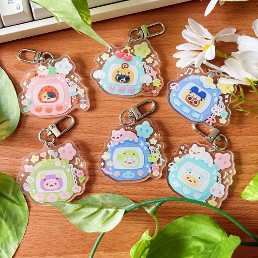 Gacha Pocket Pet Keychain