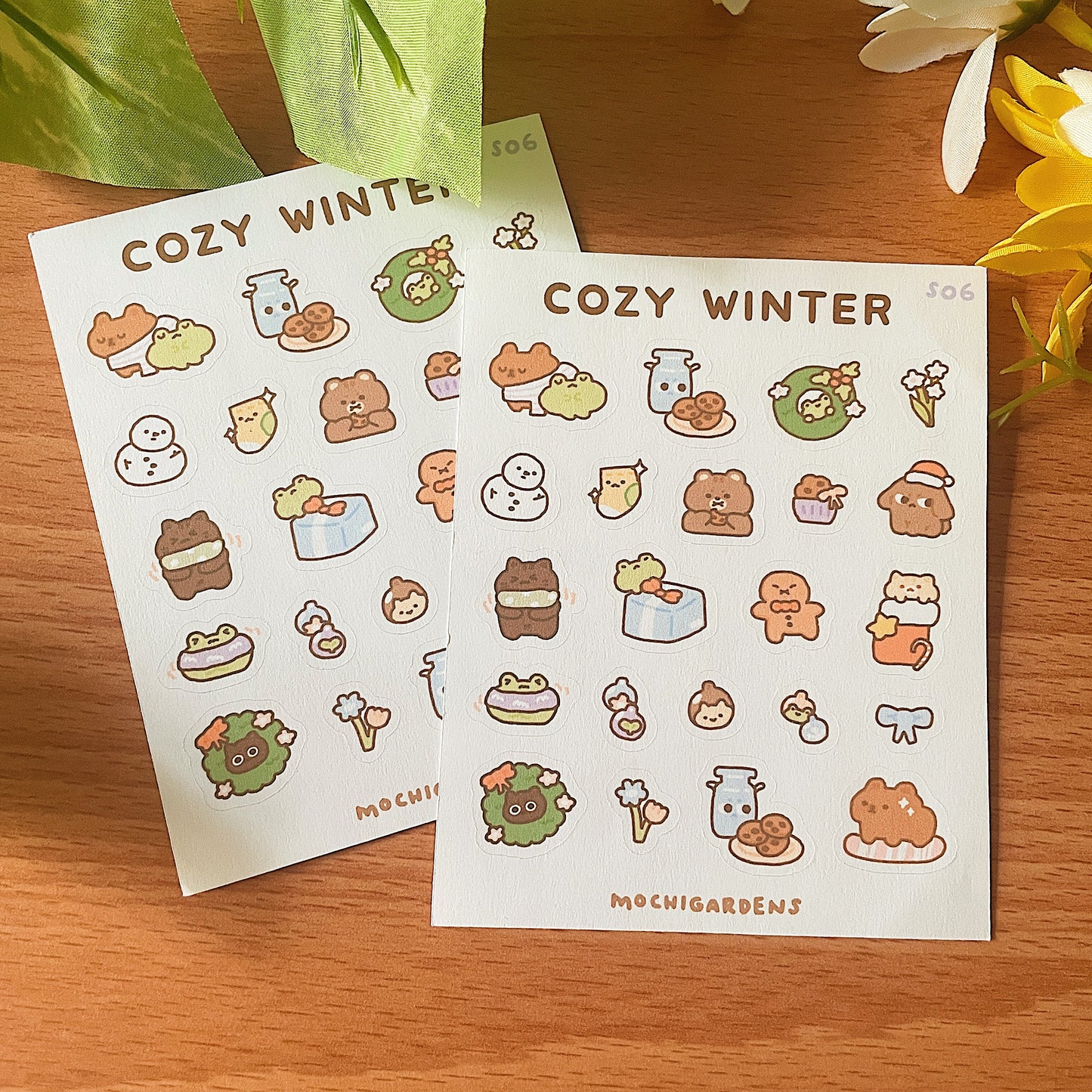 Cozy Winter Sticker Sheet