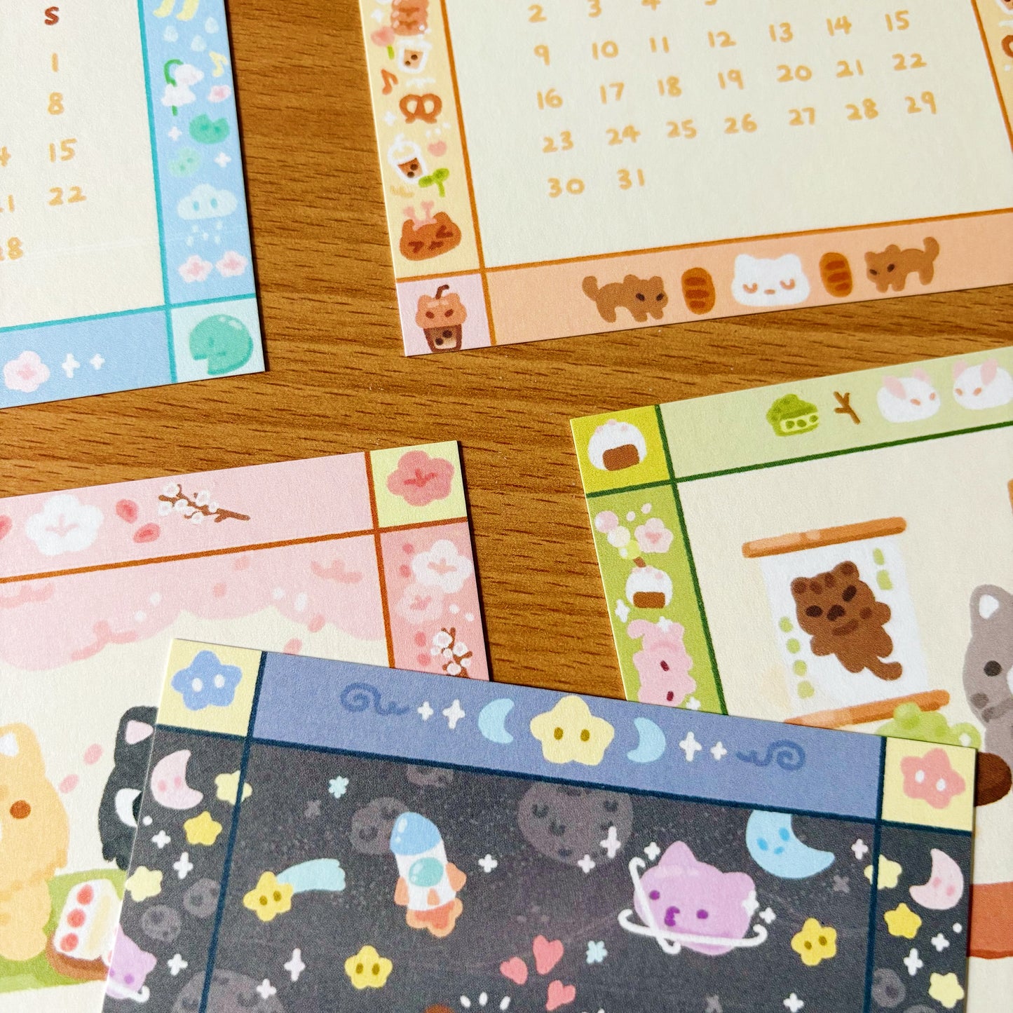 2026 Calendar Print Set (B Grades)