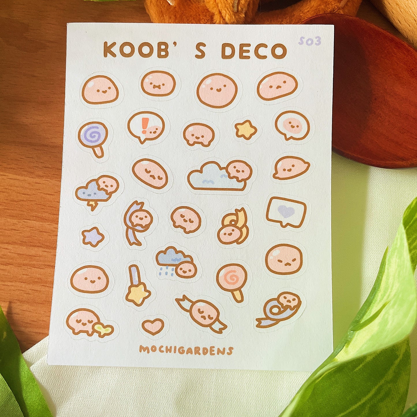 Koob's Deco Sticker Sheet