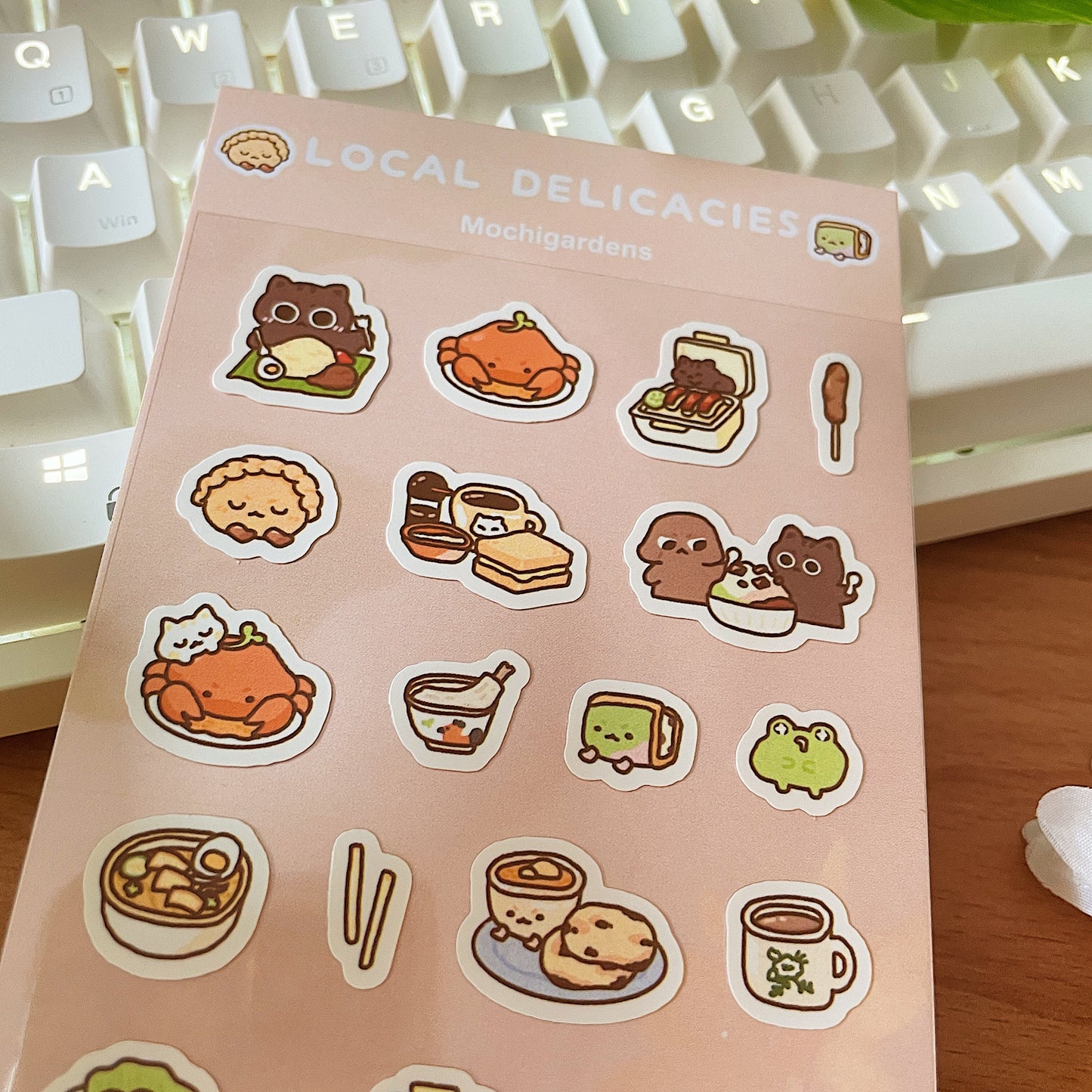 Local Delicacies Sticker Sheet